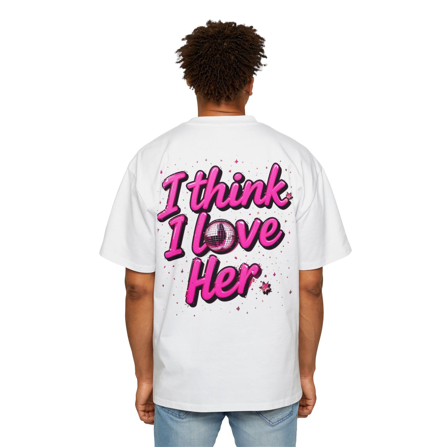 GrooveThreadz Oversized Love T-Shirt