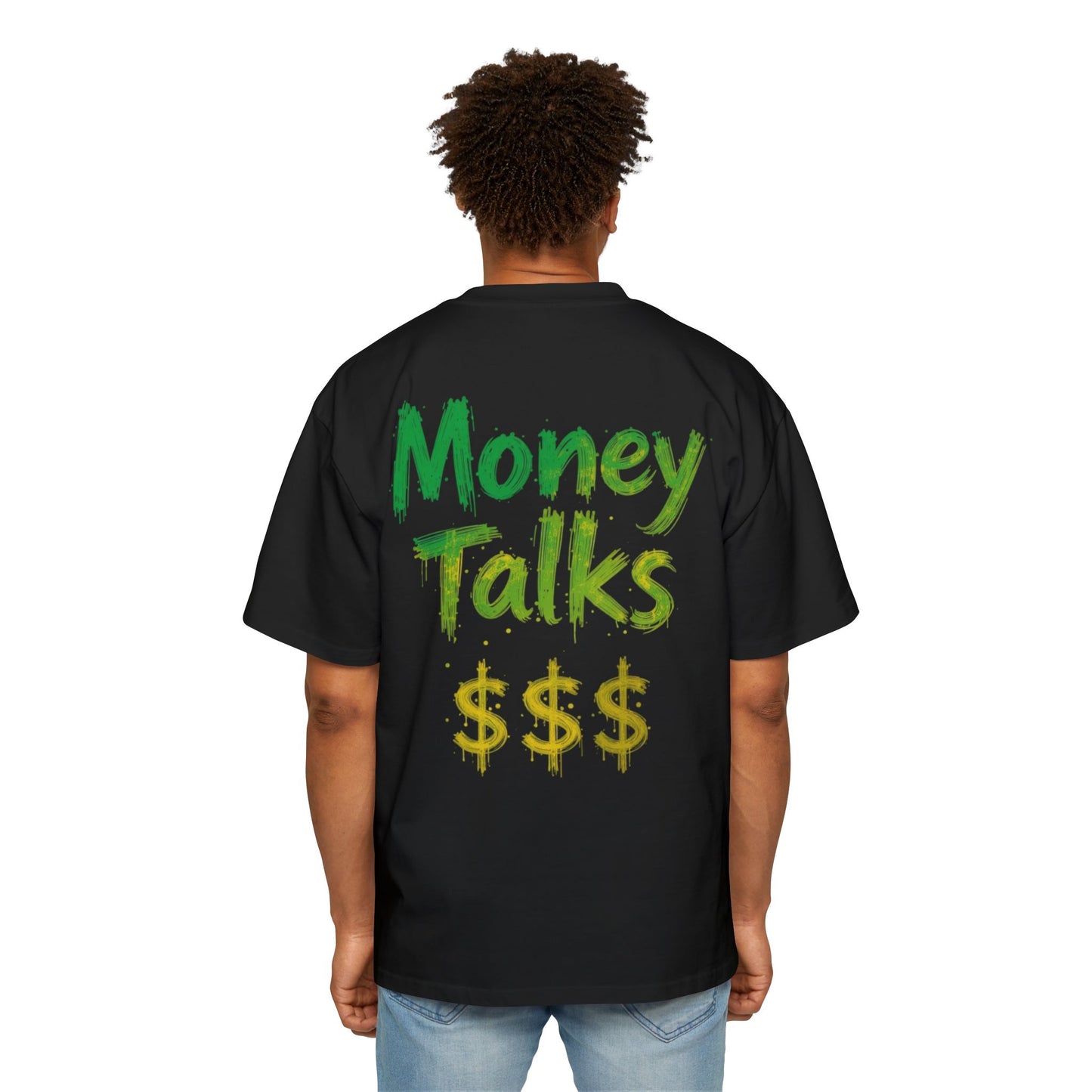 GrooveThreadz Oversized Money T-Shirt