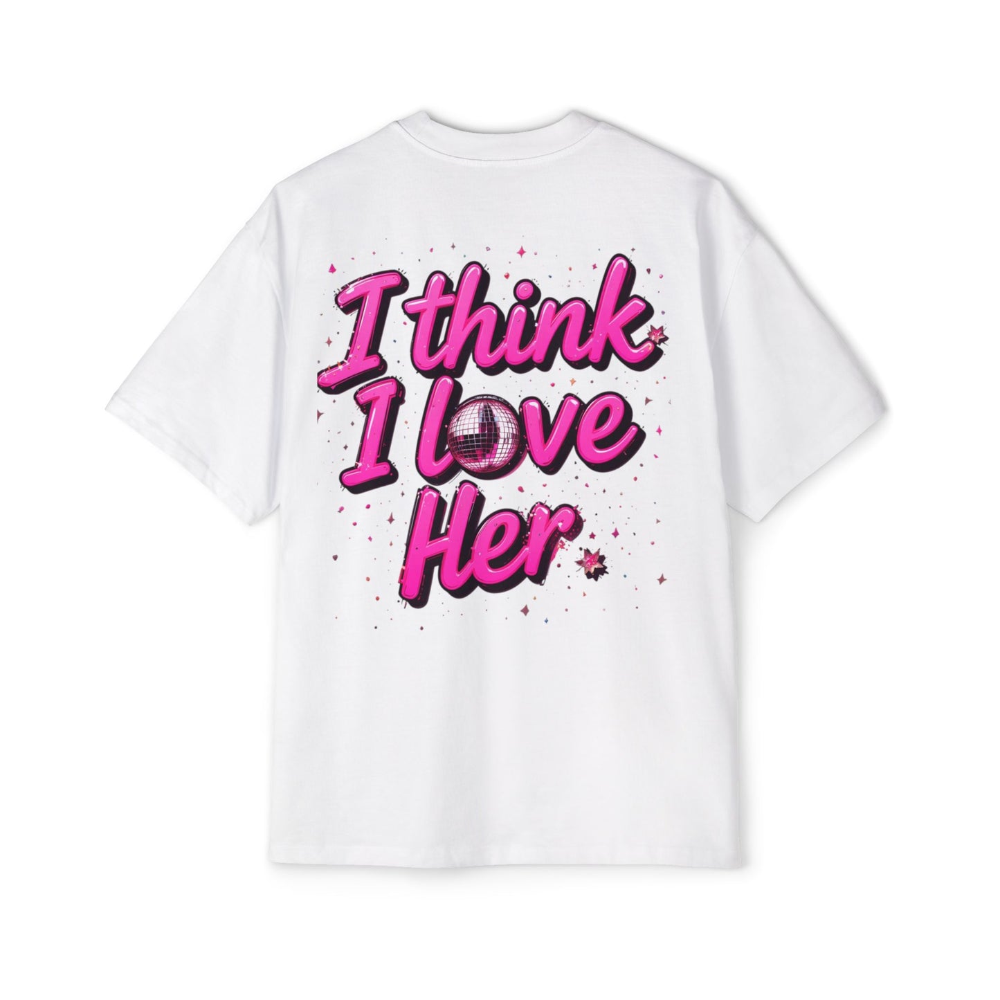 GrooveThreadz Oversized Love T-Shirt